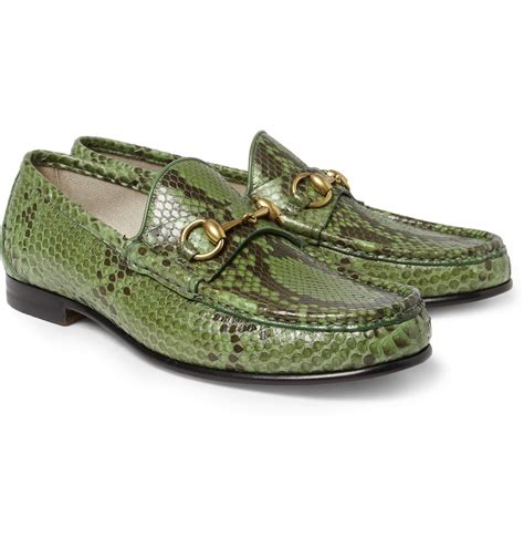 python gucci shoes|gucci loafers for men.